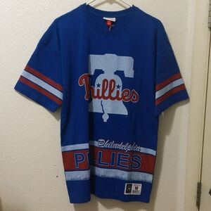 Men's Mitchell & Ness Phillies Bell Tee M